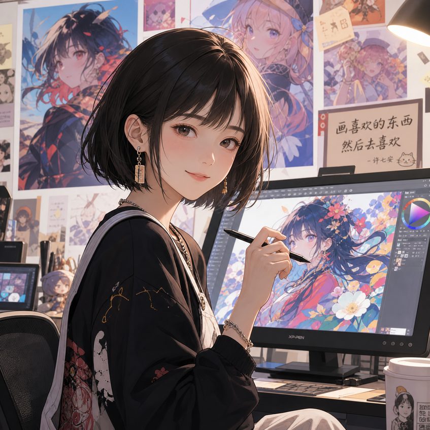 少妇动漫视觉艺术总监苏晴